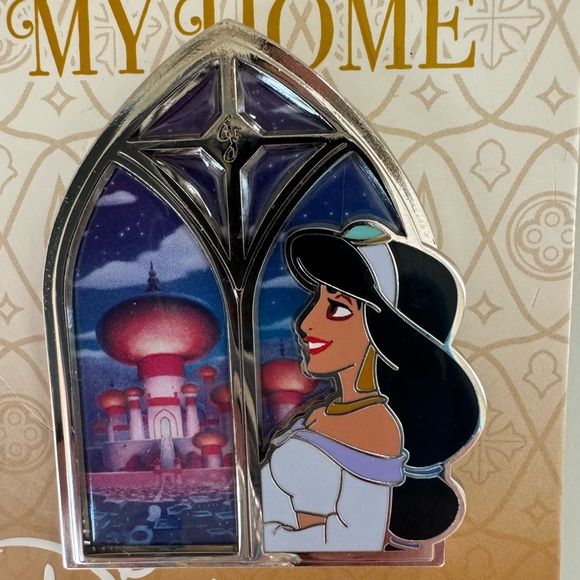 Disney Aladdin Princess Jasmine Limited Edition This Is My Home Pin - Picture 2 of 3